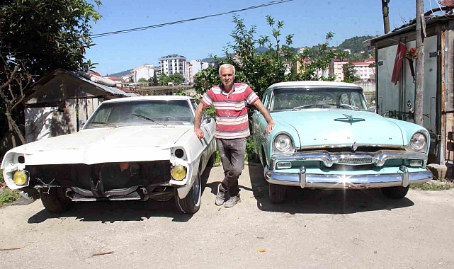 Bölgenin tek tamircisi, klasik otomobillere hayat veriyor