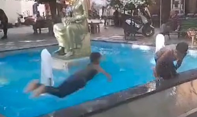 Çocukların tehlikeli serinleme yöntemi