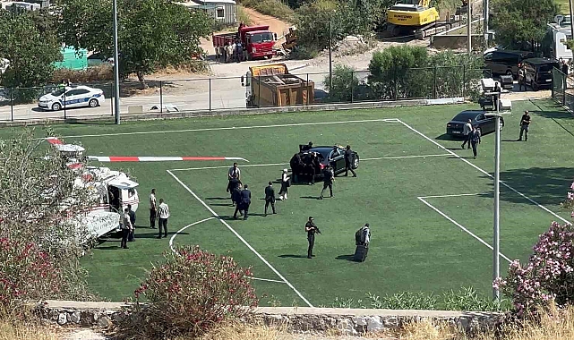 Cumhurbaşkanı Erdoğan, Bodrum'da Aliyev ile bayramlaştı