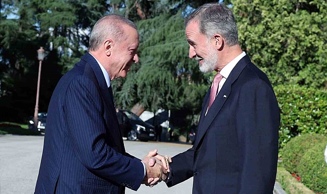 Cumhurbaşkanı Erdoğan, İspanya Kralı VI Felippe ile görüştü