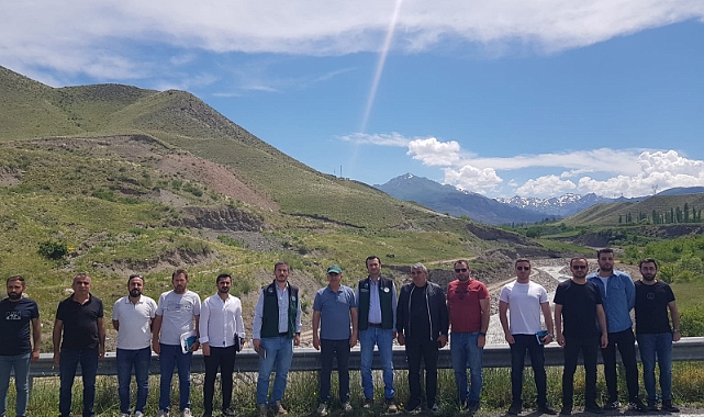 DSİ Bölge Müdürü Kotan Iğdır’da yapılan çalışmaları yerinde inceledi