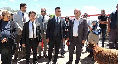 Erzurum engelsiz yaşam merkezinde temel atma töreni