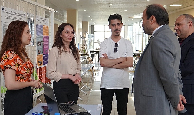 (ETÜ) Mühendislik ve Mimarlık Fakültesi öğrencileri projelerini sergiledi