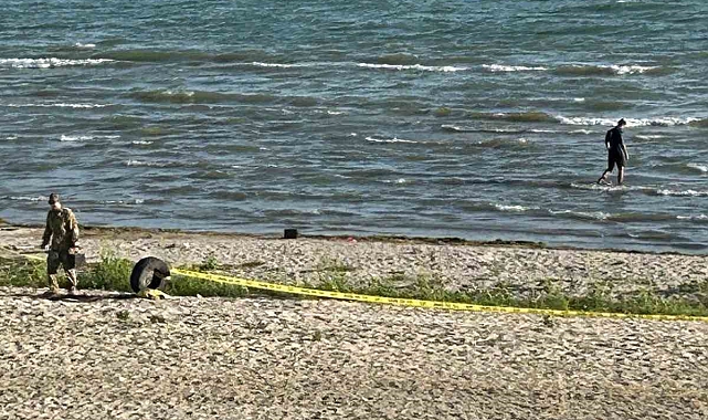 Göl'deki el bombaları imha edildi