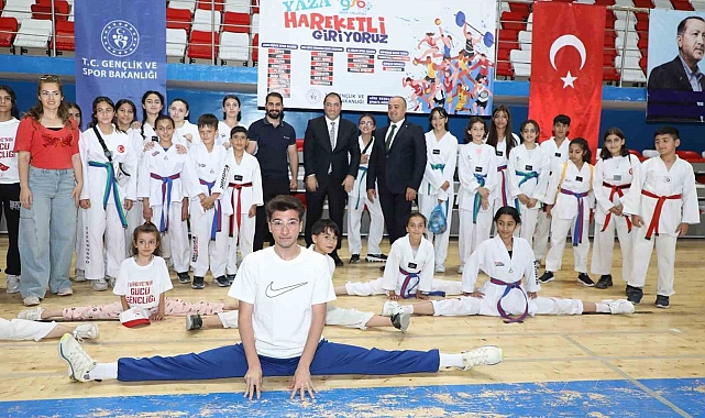 GSB Spor Okulları coşkulu bir törenle açıldı