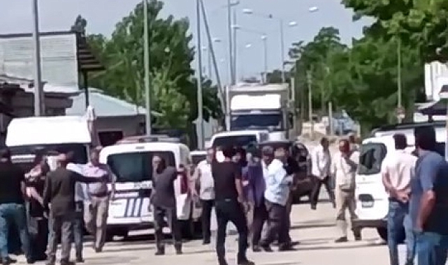 Horasan'da silahlı kavga: 3 yaralı