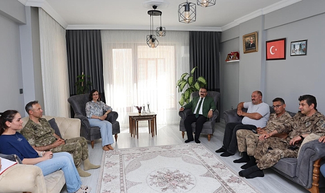 Iğdır’da Arefe günü gazi ziyareti