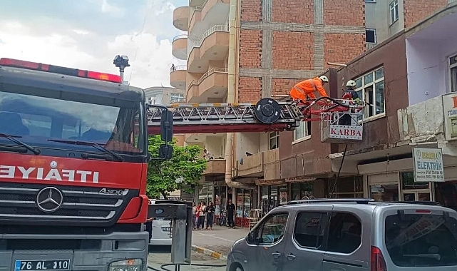 Iğdır’da yangın paniğe neden oldu