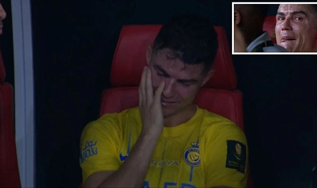 Jesus'un takımına kaybeden Ronaldo hüngür hüngür ağladı