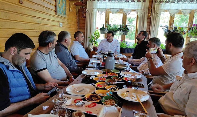 Kent Konseyi Başkanı Taştan, basınla bir araya geldi