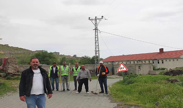 “Köylerimiz Güzelleşiyor” projesiyle Gülpınar köyü güzelleşiyor