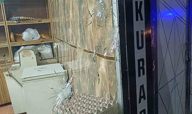 Motosikletli şahıslar, ekmek fırınına silahlı saldırı düzenledi