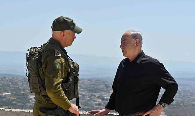 Netanyahu, Lübnan sınırını ziyaret etti