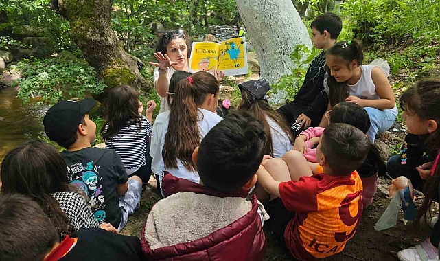 Öğrenciler, Çaylak Şelalesi Mesire Alanı'nda unutulmaz bir gün geçirdiler