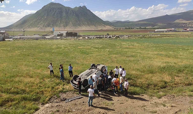 Tatvan'da trafik kazası: 1 yaralı