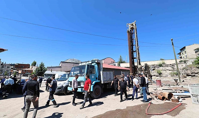 Termal Tesisleri'nin yanı başında yeni bir sondaj çalışması başlatıldı