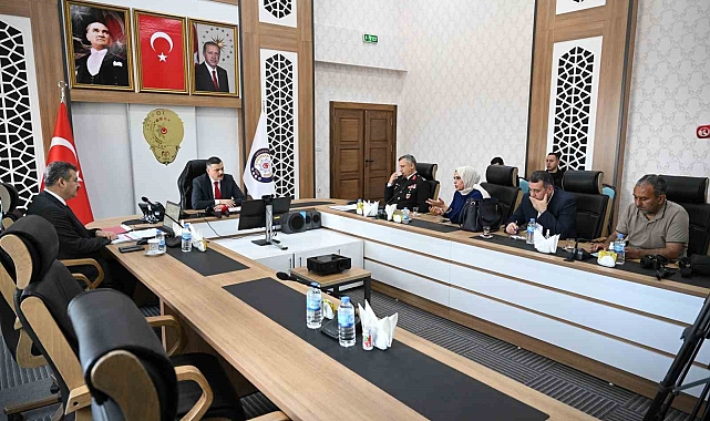Vali Çiftçi, "İl Asayiş ve Güvenlik Toplantısı" gerçekleştirildi