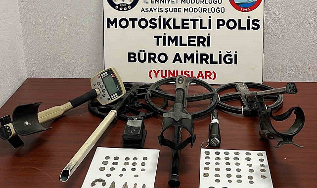 Yunus timleri, 75 parça tarihi eser ele geçirildi