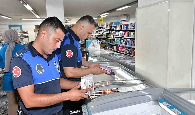 Zabıtadan Zincir Marketlere Sıkı Denetim