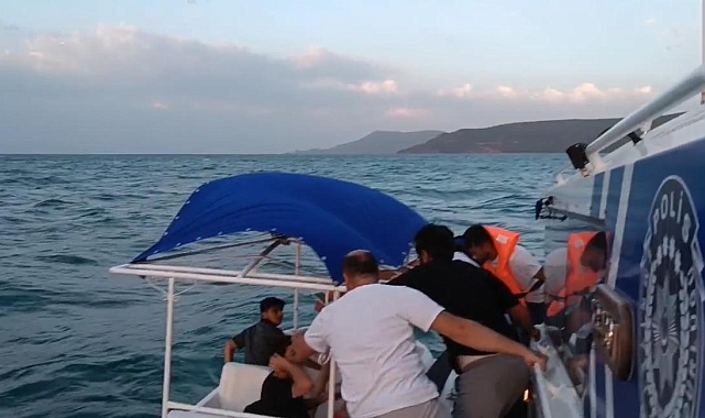 3 deniz bisikletindeki 10 kişi Van Gölü'nün dalgalarına kapıldı
