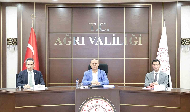 Ağrı'da 2024 Yılı 3. Olağan İl İstihdam ve Mesleki Eğitim Kurulu Toplantısı