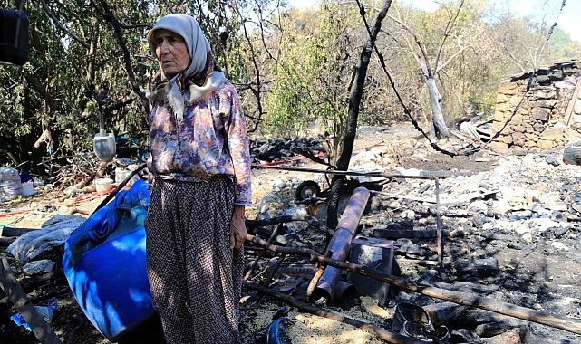 Alevler evine kadar yaklaşan vatandaşlar o anları anlattı