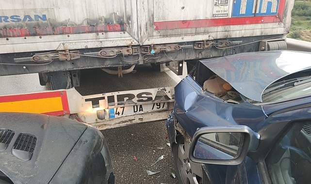 Aşkale 'de zincirleme trafik kazasında 8 kişi yaralandı