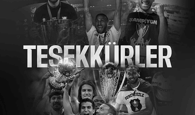 Beşiktaş, sözleşmesi sona eren Cenk Tosun'a veda etti
