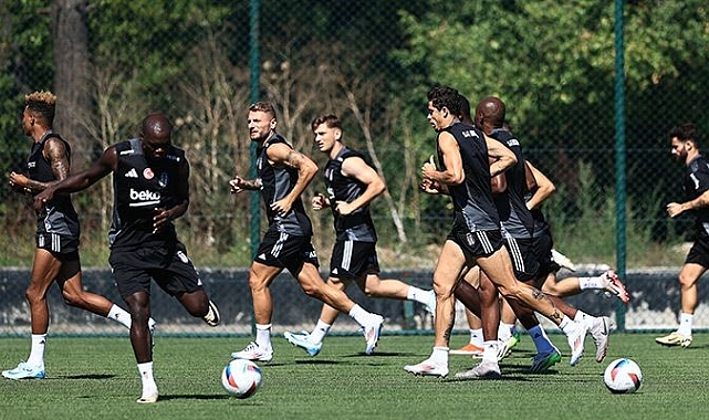 Beşiktaş'ta Galatasaray maçı hazırlıkları bir günlük iznin ardından başladı
