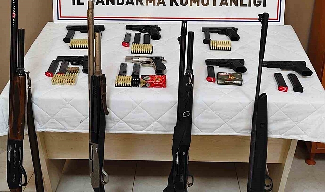 Bir düğünde havaya ateş eden magandalara operasyon