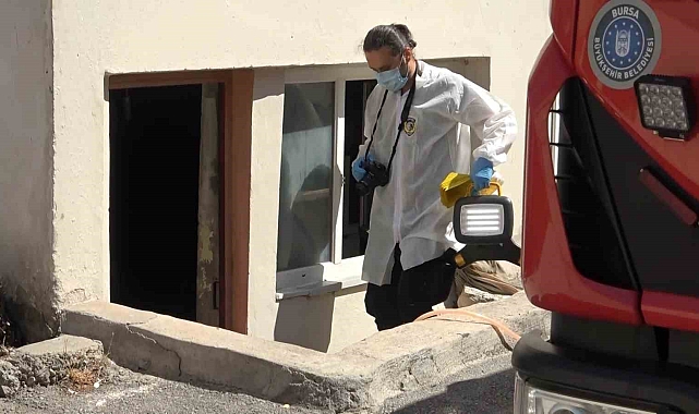 Bursa'da, bodrum katta çıkan yangında 72 yaşındaki yaşlı adam hayatını kaybetti