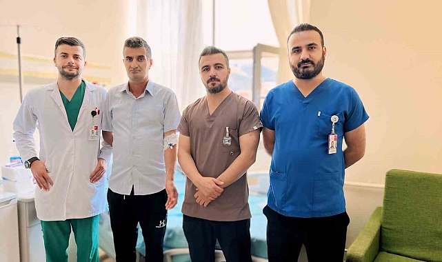 Damarı açılmayan Iraklı hasta Hakkâri'de şifa buldu