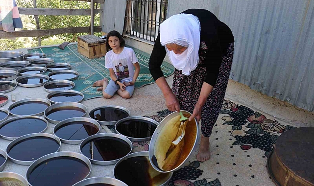 Dutun pekmeze zahmetli yolculuğu başladı