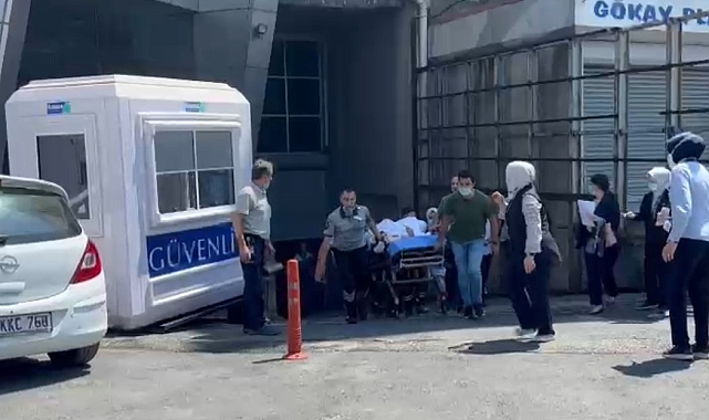 Esenler'de özel bir hastanenin 6'ncı katında yangın çıktı