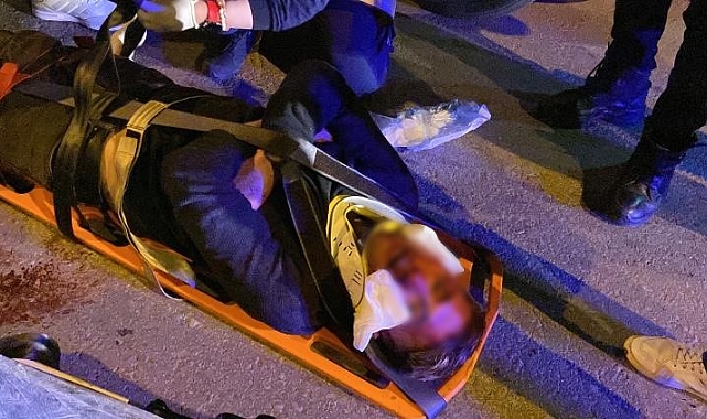 Evlerine girip tüfekle haraç isteyen şahsı kanlar içinde bıraktılar