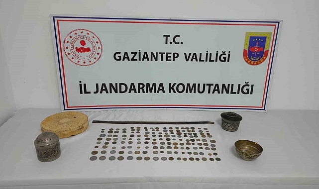 Gaziantep'te Tarihi eser operasyonu