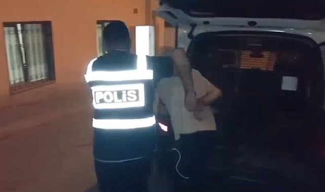 Gece vakti silahla yağma' suçundan kesinleşmiş hapis cezası bulunan şahıs yakalandı