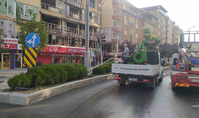 Hakkari'de haşerelere karşı ilaçlama çalışmalarına hız verildi