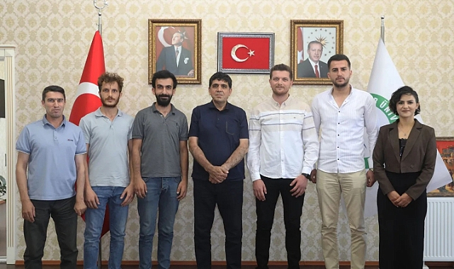 Iğdır Beyazay Derneğinden Rektör Alma’ya Ziyaret