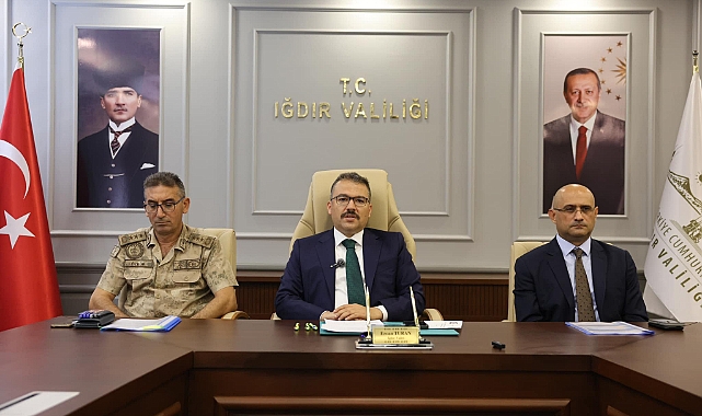 Iğdır'da Asayiş ve Güvenlik Bilgilendirme Toplantısı