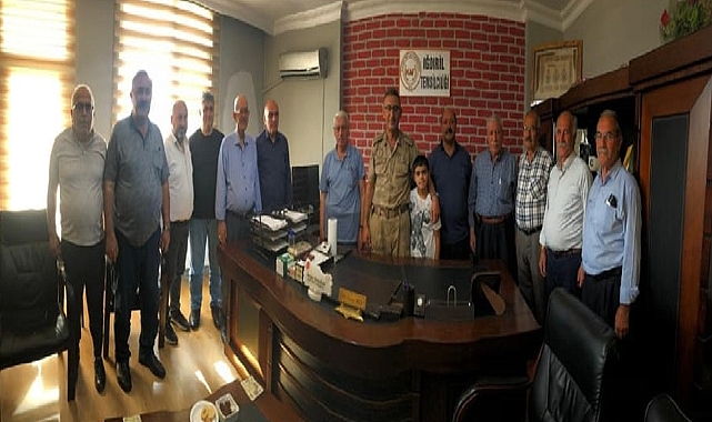 Iğdır İl jandarma Alay Komutanından KAF'a ziyaret