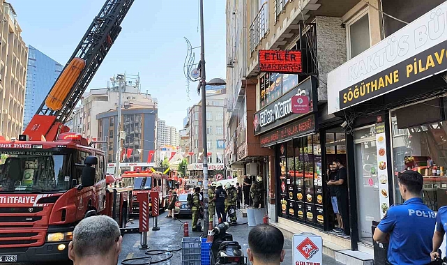 İşkembecide korkutan yangın