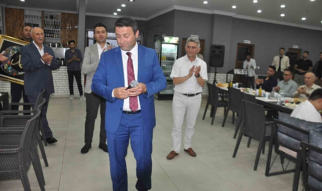 Kaymakam Oğuzhan Ocak için veda yemeği düzenlendi