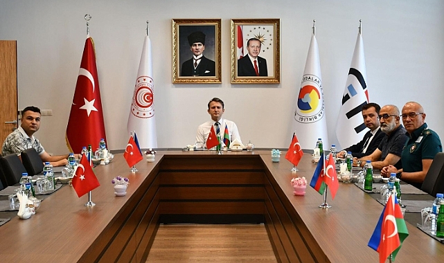 Kaymakam Özcan’dan Dilucu sınır kapısına ziyaret