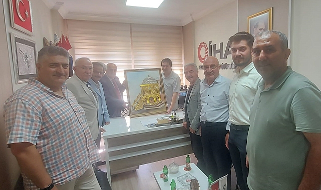 Kent Konseyi'nden İHA'ya ziyaret