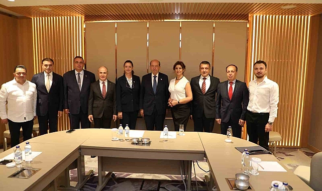 Kktc Cumhurbaşkanı Tatar, Dmw Uluslararası Diplomatlar Birliği'nin Onursal Başkanı Oldu