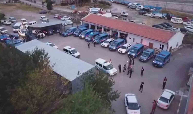 Magandaların ev ve araçlarından cephane çıktı