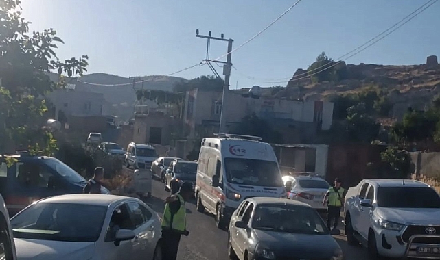 Mardin'de aileler arasında silahlı kavga
