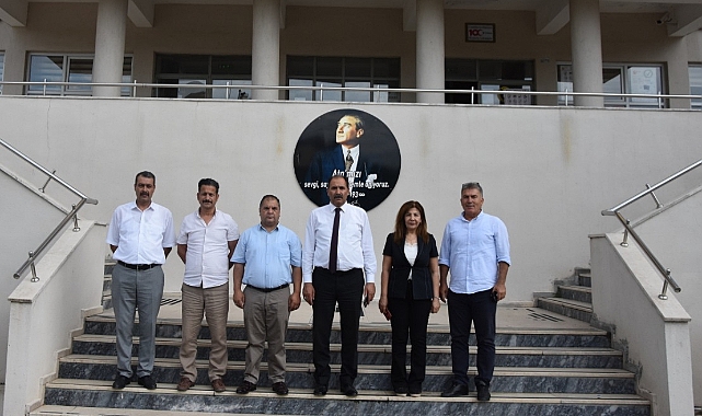 Milli Eğitim Müdürü Gün, inşaatı devam eden okulu ziyaret etti