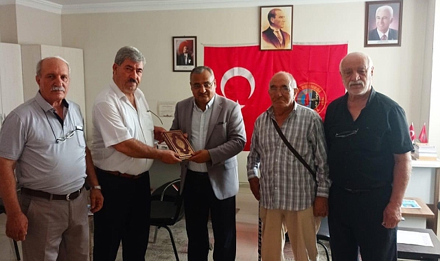 Müftü Demirel, TÜED Iğdır Şubesini Ziyaret Etti